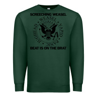 Sports Green Screeching Weasel Beat Is On The Brat Premium Sweatshirt - artisFamous