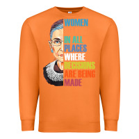 Carrot women belong in all places r.u.th bader gins.burg r.b.g t shirt Premium Sweatshirt - artisFamous