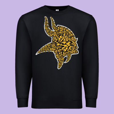 Viking Style Premium Sweatshirt Designed By Artisfamous