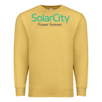Antique Gold SolarCity Premium Sweatshirt - artisFamous