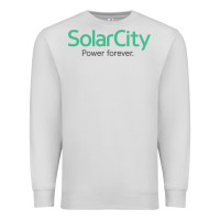 Dove Grey SolarCity Premium Sweatshirt - artisFamous
