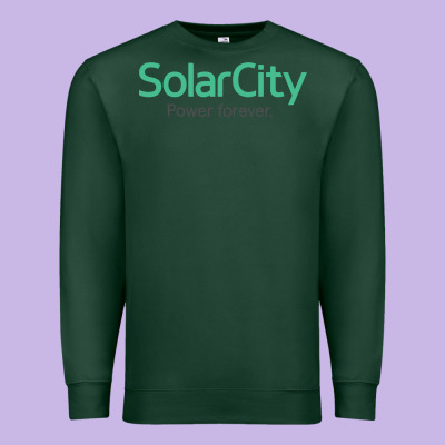 Solarcity Premium Sweatshirt Designed By Artisfamous