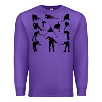 Purple billiards Premium Sweatshirt - artisFamous