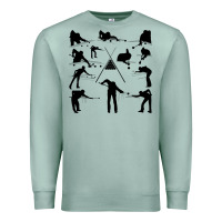 Seafoam billiards Premium Sweatshirt - artisFamous