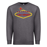 Charcoal Heather Welcome to Fabulous Las Vegas Nevada Premium Sweatshirt - artisFamous