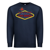 Navy Welcome to Fabulous Las Vegas Nevada Premium Sweatshirt - artisFamous