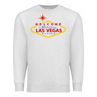 Oatmeal Heather Welcome to Fabulous Las Vegas Nevada Premium Sweatshirt - artisFamous