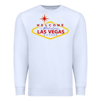 White Welcome to Fabulous Las Vegas Nevada Premium Sweatshirt - artisFamous