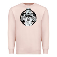 Pale Pink storm trooper Premium Sweatshirt - artisFamous