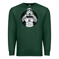 Sports Green storm trooper Premium Sweatshirt - artisFamous