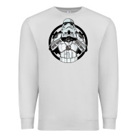 Dove Grey storm trooper Premium Sweatshirt - artisFamous