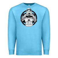 Ocean Blue storm trooper Premium Sweatshirt - artisFamous
