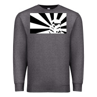 Charcoal Heather storm trooper Premium Sweatshirt - artisFamous