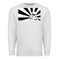Oatmeal Heather storm trooper Premium Sweatshirt - artisFamous