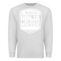 Dove Grey american ninja warrior Premium Sweatshirt - artisFamous