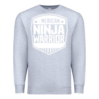 Heather Grey american ninja warrior Premium Sweatshirt - artisFamous