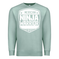 Seafoam american ninja warrior Premium Sweatshirt - artisFamous