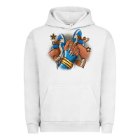 Pigment Lunar Rock Football afro girl sneakers Urban Hoodie - RanaPortraitStore