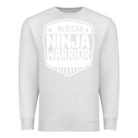 Oatmeal Heather american ninja warrior Premium Sweatshirt - artisFamous