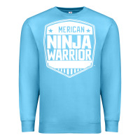 Ocean Blue american ninja warrior Premium Sweatshirt - artisFamous