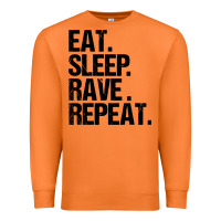 Carrot eat sleep rave repeat Premium Sweatshirt - artisFamous