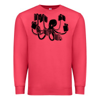 Cardinal Octopus Premium Sweatshirt - artisFamous