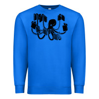 True Royal Octopus Premium Sweatshirt - artisFamous