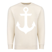 Sandshell preppy nautical anchor Premium Sweatshirt - artisFamous