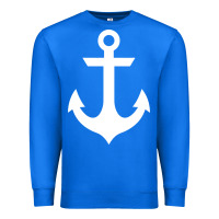 True Royal preppy nautical anchor Premium Sweatshirt - artisFamous