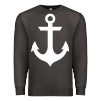Smoke preppy nautical anchor Premium Sweatshirt - artisFamous