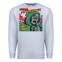 Heather Grey Mark Of The Doom Premium Sweatshirt - artisFamous