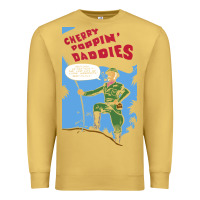 Antique Gold Cherry Poppin' Daddies Premium Sweatshirt - artisFamous