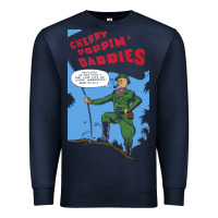 Navy Cherry Poppin' Daddies Premium Sweatshirt - artisFamous