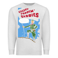 Oatmeal Heather Cherry Poppin' Daddies Premium Sweatshirt - artisFamous