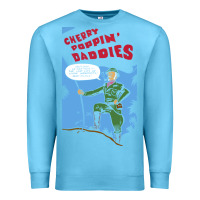 Ocean Blue Cherry Poppin' Daddies Premium Sweatshirt - artisFamous