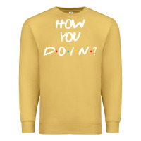 Antique Gold friends how you doin reunion Premium Sweatshirt - artisFamous