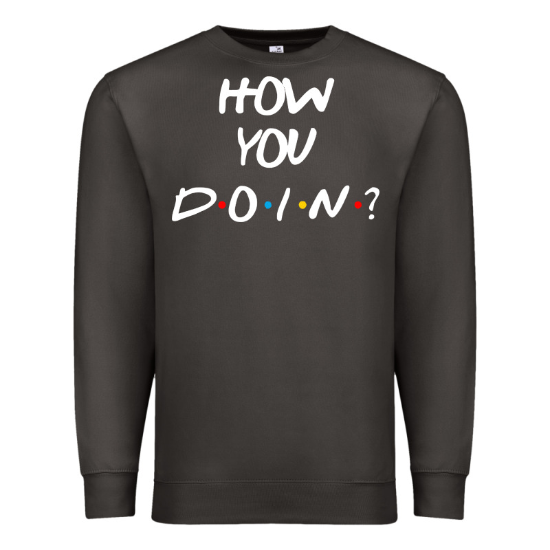 Friends How You Doin Reunion Premium Sweatshirt by artisFamous | Teevron