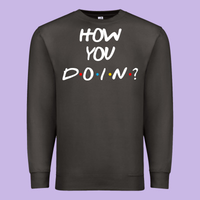 Friends How You Doin Reunion Premium Sweatshirt Designed By Artisfamous