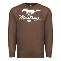Chestnut mustang pony script Premium Sweatshirt - artisFamous