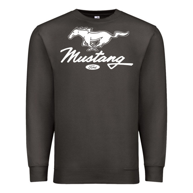 Mustang Pony Script Premium Sweatshirt by artisFamous | Teevron