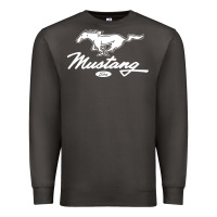 Smoke mustang pony script Premium Sweatshirt - artisFamous