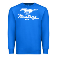 True Royal mustang pony script Premium Sweatshirt - artisFamous