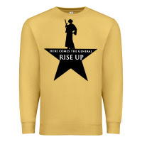 Antique Gold here comes the general rise up Premium Sweatshirt - artisFamous