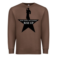 Chestnut here comes the general rise up Premium Sweatshirt - artisFamous