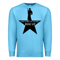 Ocean Blue here comes the general rise up Premium Sweatshirt - artisFamous