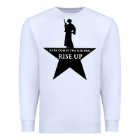 White here comes the general rise up Premium Sweatshirt - artisFamous
