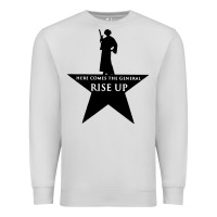 Dove Grey here comes the general rise up Premium Sweatshirt - artisFamous