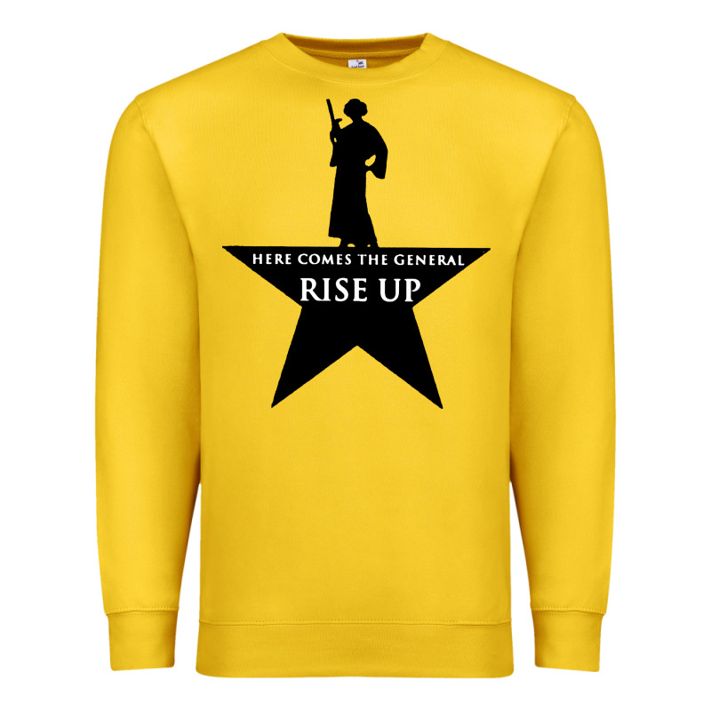 Here Comes The General Rise Up Premium Sweatshirt by artisFamous | Teevron