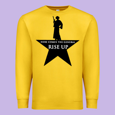 Here Comes The General Rise Up Premium Sweatshirt Designed By Artisfamous