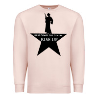 Pale Pink here comes the general rise up Premium Sweatshirt - artisFamous